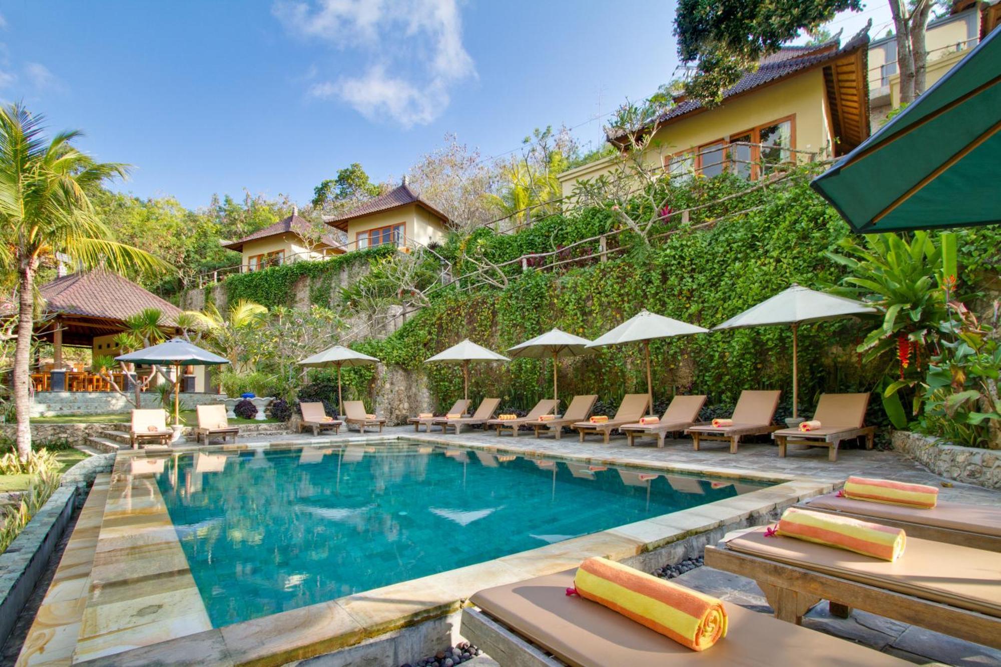 Lembongan Cliff Villas Nusa Lembongan Dış mekan fotoğraf